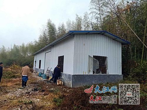 乐安一建材加工厂违法占地未批先建粉尘废水污染环境4年多